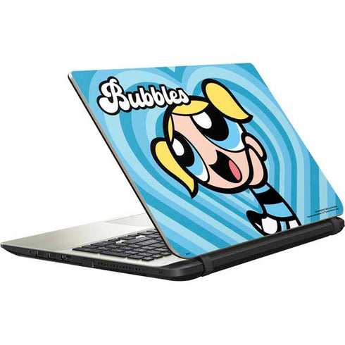 Cartoon Network Powerpuff Girls Bubbles Blue Hearts Satellite L50-B / S50-B Skin