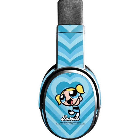 Cartoon Network Powerpuff Girls Bubbles Blue Hearts Skullcandy Crusher Wireless Skin