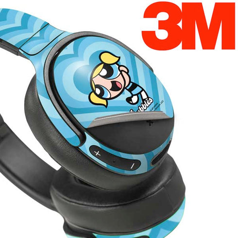 Cartoon Network Powerpuff Girls Bubbles Blue Hearts Skullcandy Venue Skin