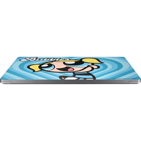 Cartoon Network Powerpuff Girls Bubbles Blue Hearts Universal Laptop 18in (14.6 x 10.6in) Skin