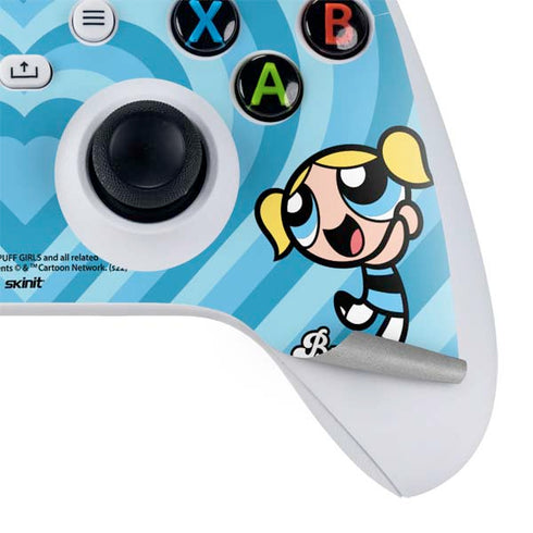 Cartoon Network Powerpuff Girls Bubbles Blue Hearts Xbox Series S Bundle Skin