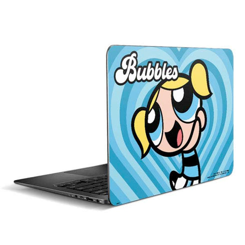Cartoon Network Powerpuff Girls Bubbles Blue Hearts Zenbook UX305FA 13.3in Skin