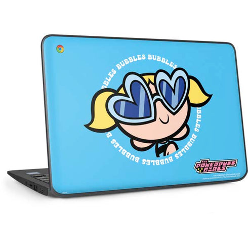 Cartoon Network Powerpuff Girls Bubbles HP Chromebook Skin