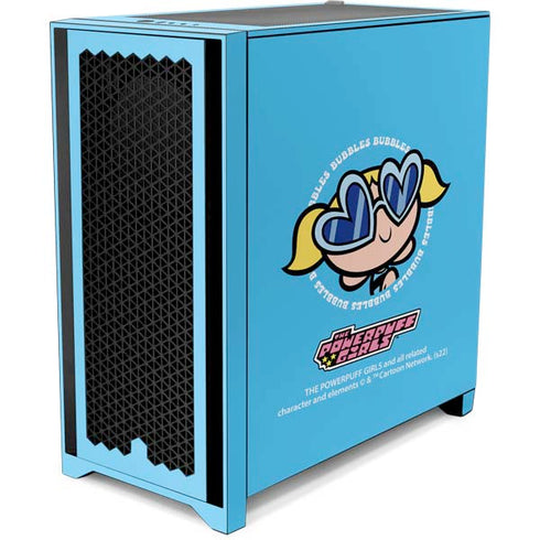 Cartoon Network Powerpuff Girls Bubbles Corsair 4000D Tempered Glass Mid-Tower ATX Case Skin