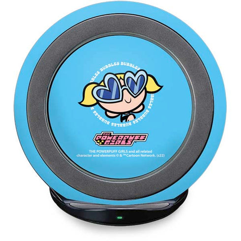 Cartoon Network Powerpuff Girls Bubbles Fast Charge Wireless Charging Stand Skin
