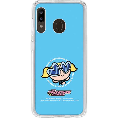 Cartoon Network Powerpuff Girls Bubbles Galaxy A20 Clear Case