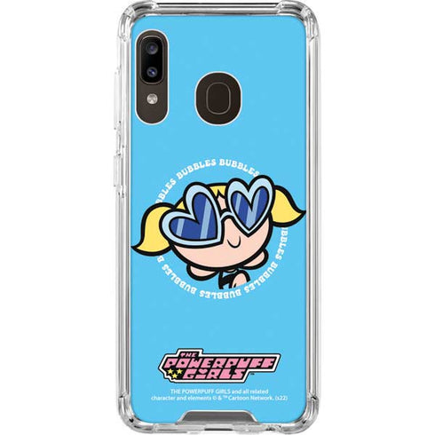 Cartoon Network Powerpuff Girls Bubbles Galaxy A30 Clear Case
