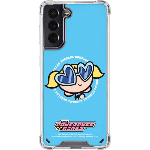 Cartoon Network Powerpuff Girls Bubbles Galaxy S21 5G Clear Case