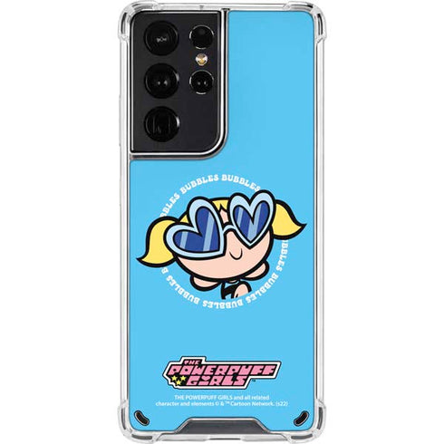 Cartoon Network Powerpuff Girls Bubbles Galaxy S21 Ultra 5G Clear Case