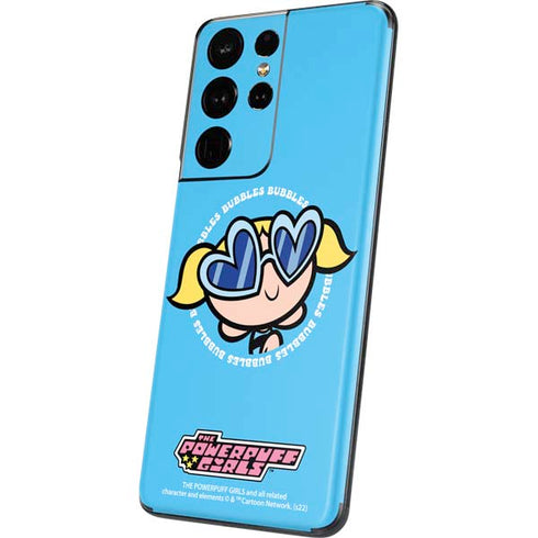 Cartoon Network Powerpuff Girls Bubbles Galaxy S21 Ultra 5G Skin