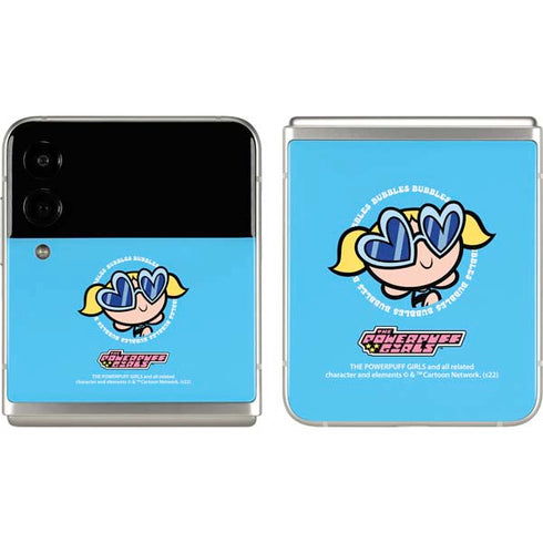 Cartoon Network Powerpuff Girls Bubbles Galaxy Z Flip3 5G Skin