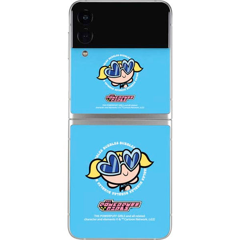 Cartoon Network Powerpuff Girls Bubbles Galaxy Z Flip3 5G Skin