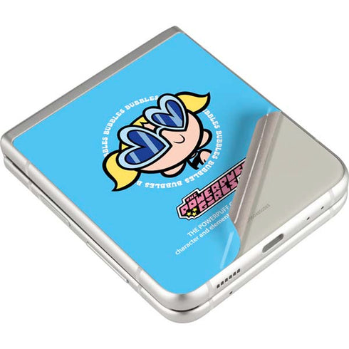 Cartoon Network Powerpuff Girls Bubbles Galaxy Z Flip3 5G Skin