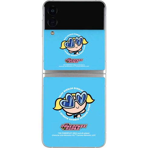 Cartoon Network Powerpuff Girls Bubbles Galaxy Z Flip4 5G Skin