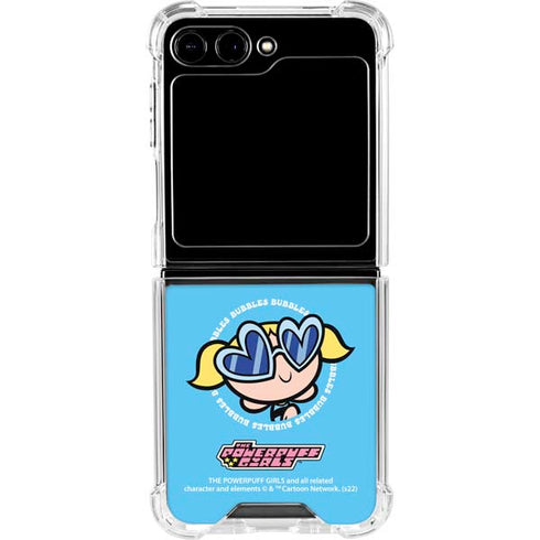 Cartoon Network Powerpuff Girls Bubbles Galaxy Z Flip5 5G Clear Case