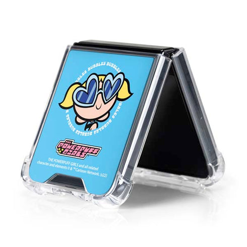 Cartoon Network Powerpuff Girls Bubbles Galaxy Z Flip5 5G Clear Case