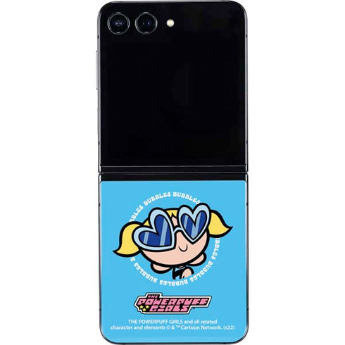 Cartoon Network Powerpuff Girls Bubbles Galaxy Z Flip5 5G Skin