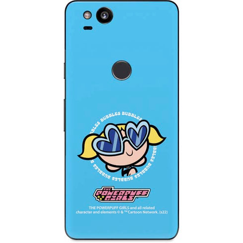 Cartoon Network Powerpuff Girls Bubbles Google Pixel 2 Skin