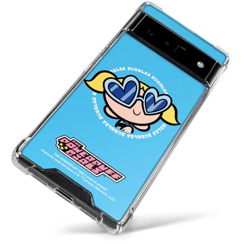 Cartoon Network Powerpuff Girls Bubbles Google Pixel 6 Clear Case