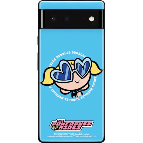 Cartoon Network Powerpuff Girls Bubbles Google Pixel 6 Skin
