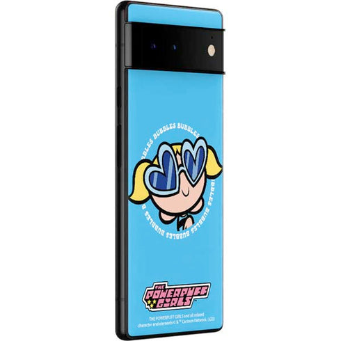Cartoon Network Powerpuff Girls Bubbles Google Pixel 6 Skin