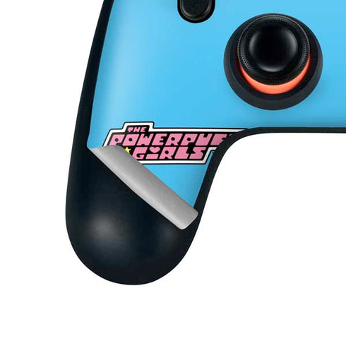 Cartoon Network Powerpuff Girls Bubbles Google Stadia Controller Skin