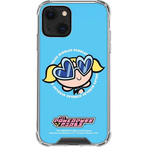 Cartoon Network Powerpuff Girls Bubbles iPhone 14 Plus Clear Case