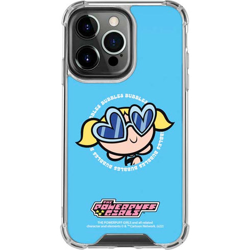 Cartoon Network Powerpuff Girls Bubbles iPhone 15 Pro Clear Case
