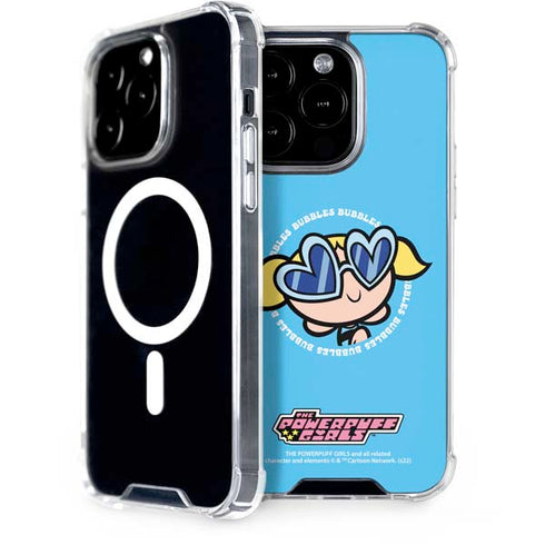 Cartoon Network Powerpuff Girls Bubbles iPhone 14 Pro MagSafe Case