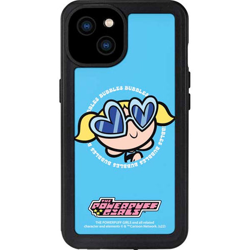 Cartoon Network Powerpuff Girls Bubbles iPhone 15 Plus Waterproof Case