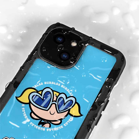Cartoon Network Powerpuff Girls Bubbles iPhone 15 Plus Waterproof Case