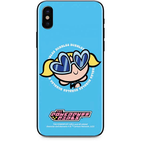 Cartoon Network Powerpuff Girls Bubbles iPhone X Skin
