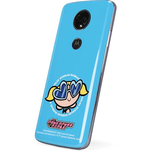 Cartoon Network Powerpuff Girls Bubbles Moto E5 Plus Skin