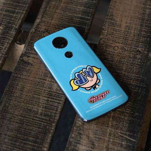 Cartoon Network Powerpuff Girls Bubbles Moto E5 Plus Skin