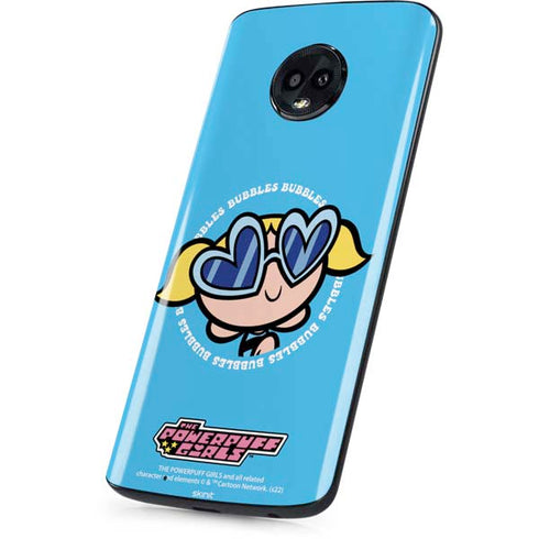Cartoon Network Powerpuff Girls Bubbles Moto G6 Skin