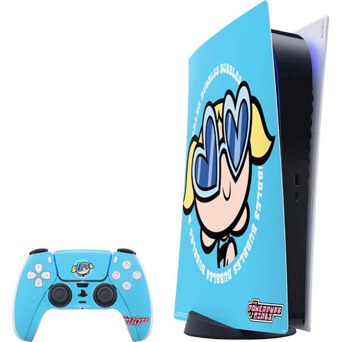 Cartoon Network Powerpuff Girls Bubbles PS5 Digital Edition Bundle Skin