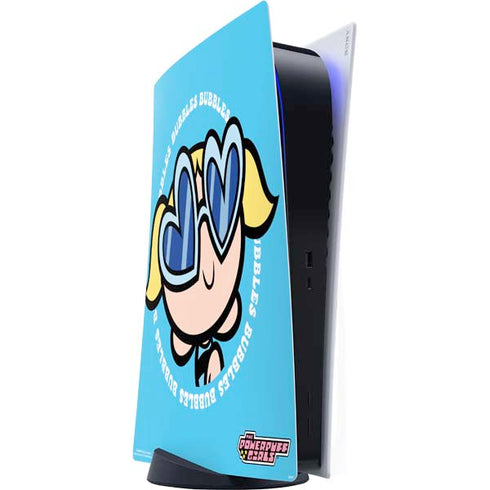 Cartoon Network Powerpuff Girls Bubbles PS5 Digital Edition Console Skin