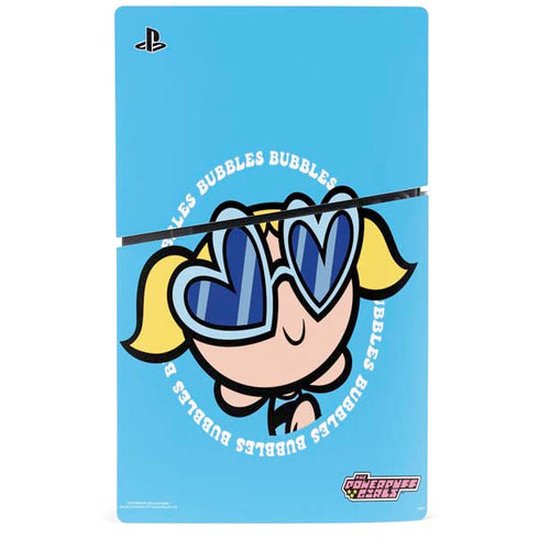 Cartoon Network Powerpuff Girls Bubbles PS5 Slim Disk Bundle Skin