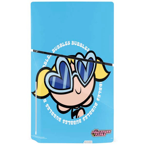 Cartoon Network Powerpuff Girls Bubbles PS5 Slim Disk Bundle Skin