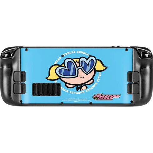 Cartoon Network Powerpuff Girls Bubbles Steam Deck Handheld Gaming Computer Skin