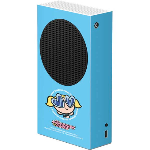 Cartoon Network Powerpuff Girls Bubbles Xbox Series S Console Skin