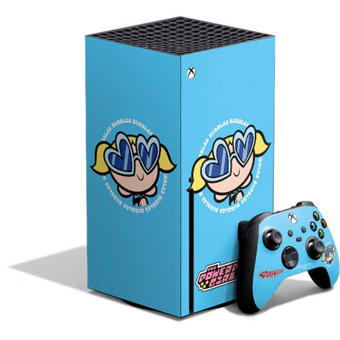 Cartoon Network Powerpuff Girls Bubbles Xbox Series X Bundle Skin