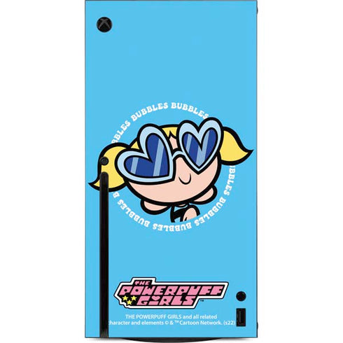 Cartoon Network Powerpuff Girls Bubbles Xbox Series X Console Skin