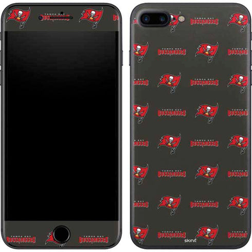 NFL Tampa Bay Buccaneers Blitz Series iPhone 8 Plus Skin