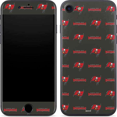 NFL Tampa Bay Buccaneers Blitz Series iPhone 8 Skin