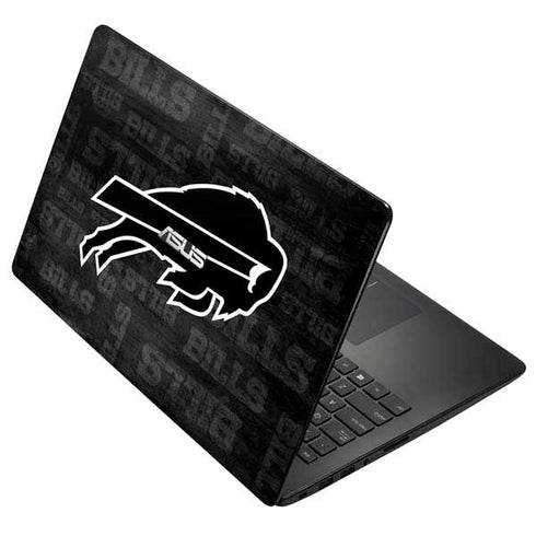 NFL Buffalo Bills Black & White Asus X502CA 15.6 Skin