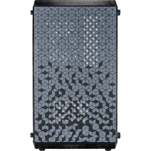 NFL Buffalo Bills Black & White Cooler Master MasterBox Q300L Mini Tower Skin
