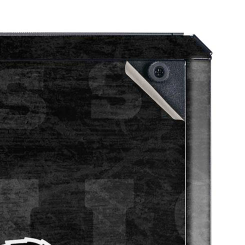 NFL Buffalo Bills Black & White Cooler Master MasterBox Q300L Mini Tower Skin