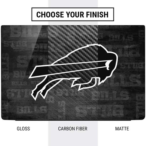 NFL Buffalo Bills Black & White Dell Vostro Skin