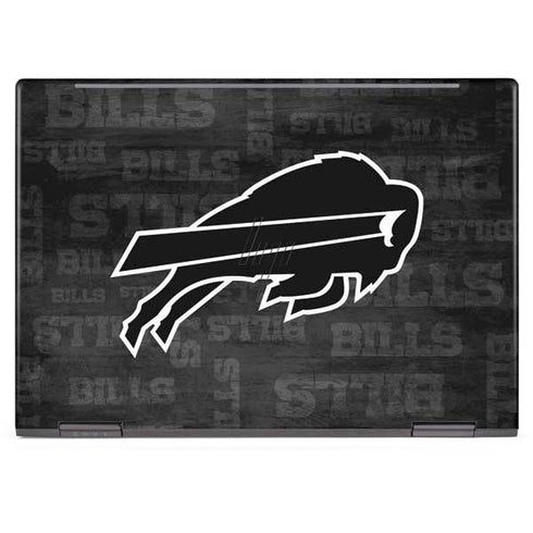 NFL Buffalo Bills Black & White HP Envy Skin